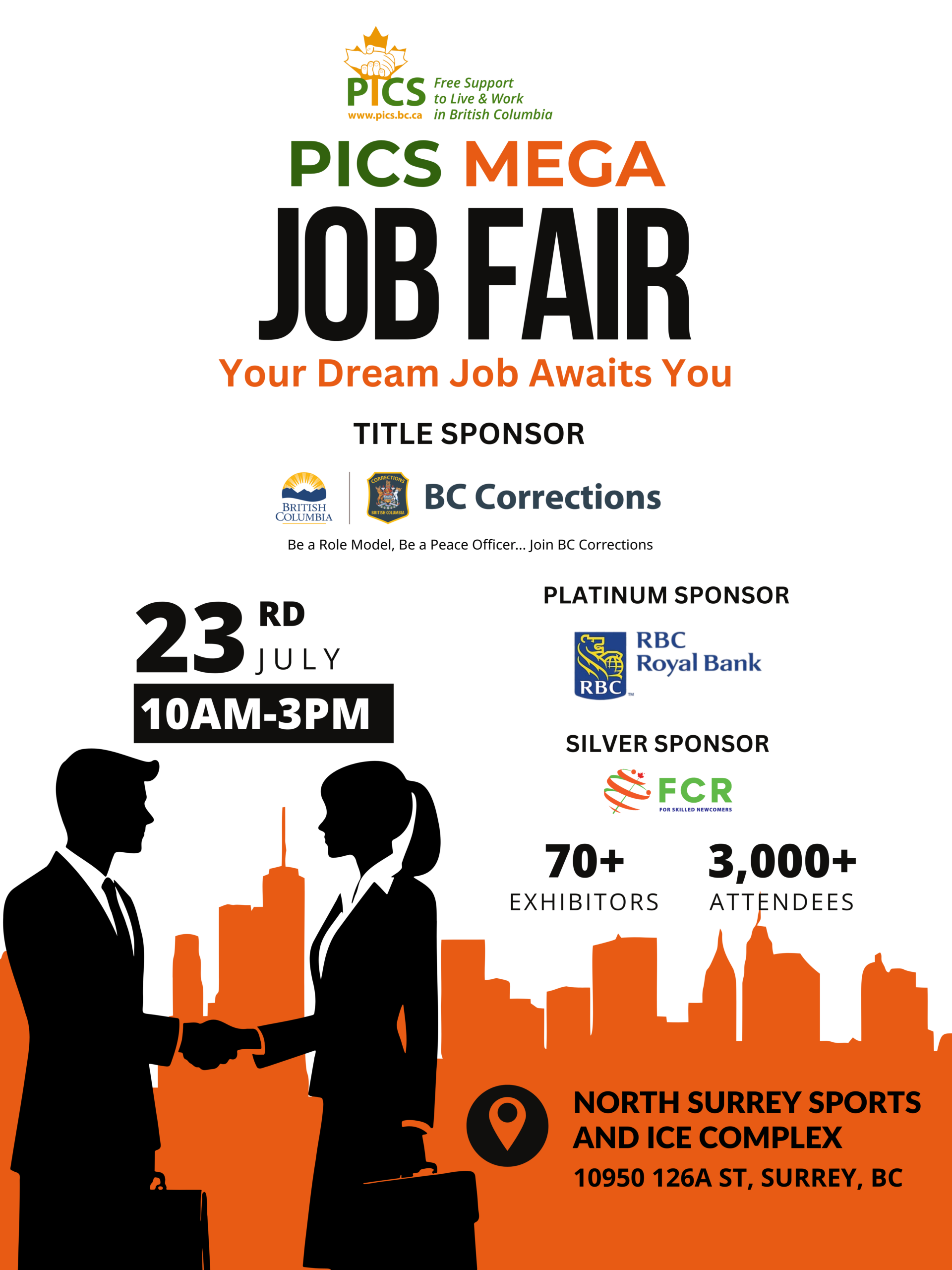 PICS Mega Job Fair Summer 2026 Poster